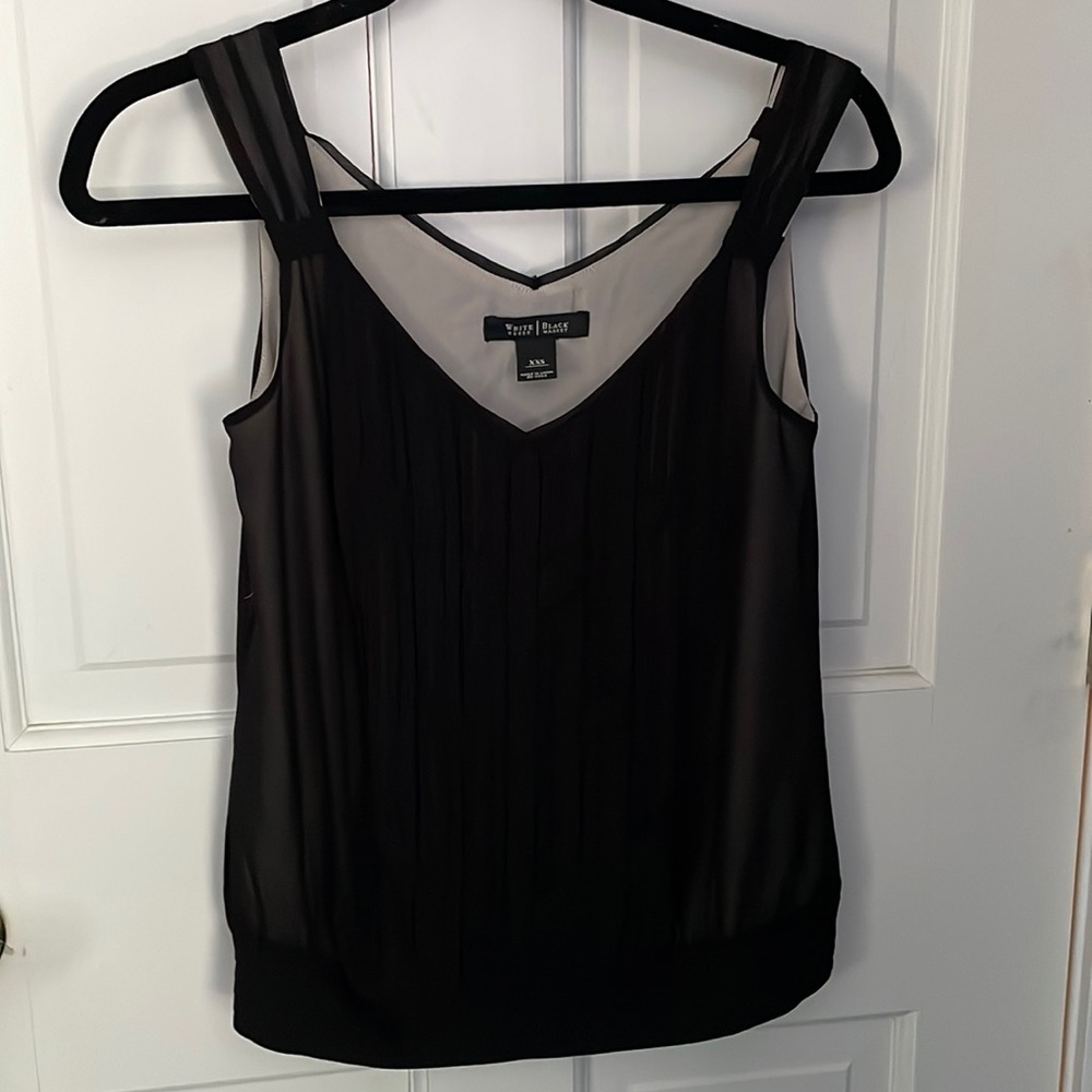 Black dressy tank top